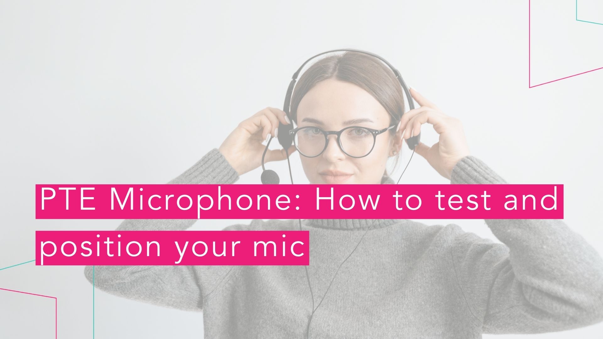 pte microphone position